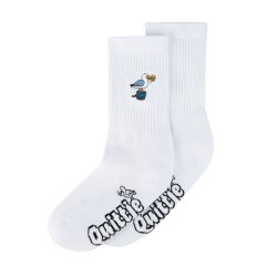 Quittje Socken Möwe Weiß