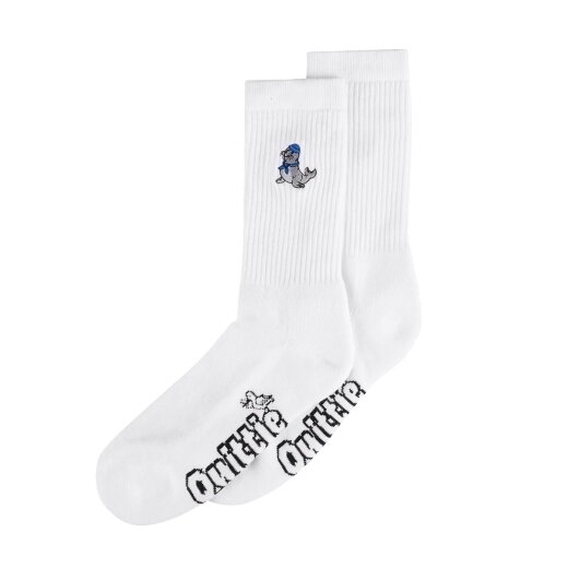 Quittje Socken Robbe Weiß