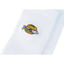 Quittje Socken Fischbrötchen Weiß