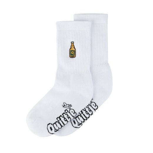 Quittje Socken Bierknolle Weiß