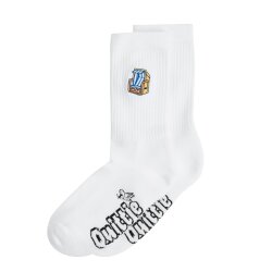 Quittje Socken Strandkorb Weiß