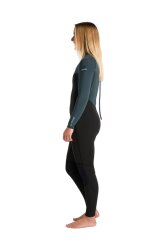 C-Skins NuWave Surflite 4/3 Womens Neoprenanzug Black Dark Forest