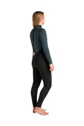 C-Skins NuWave Surflite 4/3 Womens Neoprenanzug Black Dark Forest