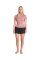 C-Skins NuWave Rash X Womes SS Rashguard Rose
