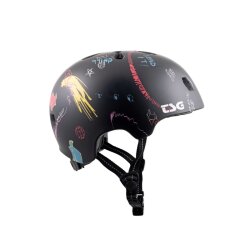 TSG Helmets Meta Graphic Design Black Drip In