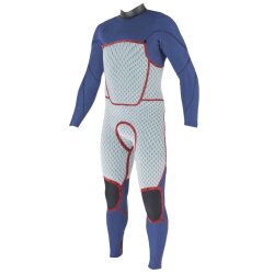 Soöruz Guru Wind 4/3  Fullsuit Men FZ Organic Oysterprene Blue