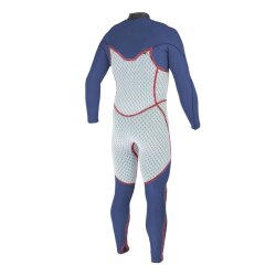 Soöruz Guru Wind 4/3  Fullsuit Men FZ Organic Oysterprene Blue