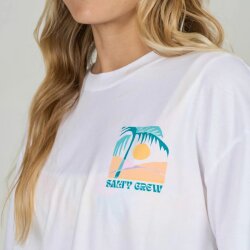 Salty Crew Travel Far Skimmer Tee White