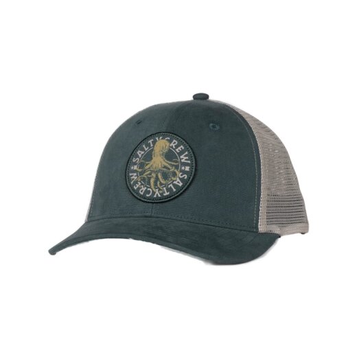 Salty Crew Tentacles Retro Trucker Cap Dark Hydro