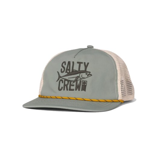 Salty Crew Tried and True Trucker Cap Graphite