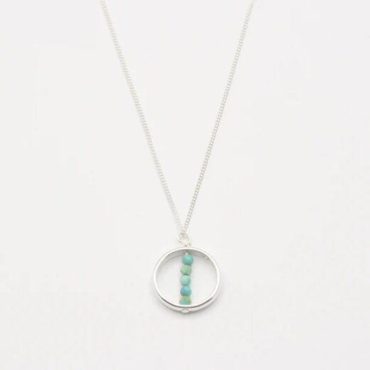 Jewelberry Kette Circled Pearls Silber