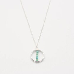 Jewelberry Kette Circled Pearls Silber