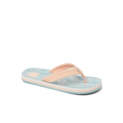reef Kids AHI Zehentrenner Peach/Blue Animal