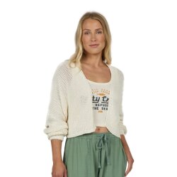 Salty Crew Navigator Cardigan Off White