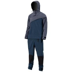 Prolimit Nordic Drysuit Hooded Vertical Zip Grey Blue