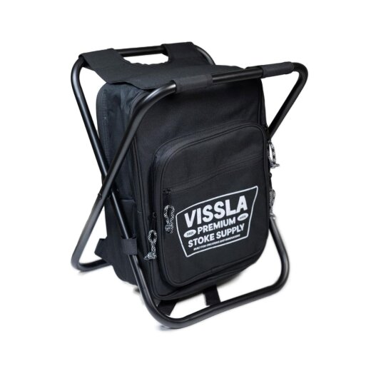 Vissla Stoke Supply Backpack Chair Combo Black
