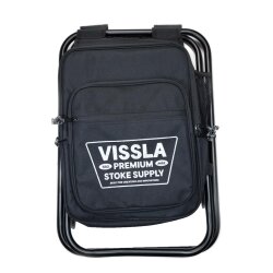 Vissla Stoke Supply Backpack Chair Combo Black
