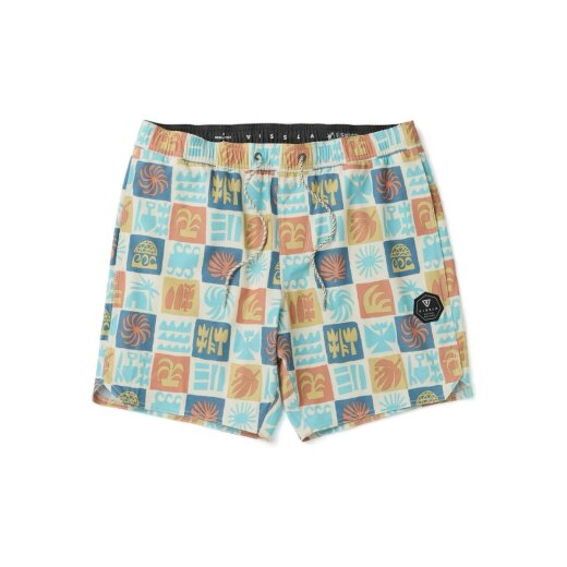 Vissla Seaside 16.5 Ecology Center Boardshort Ecolastic Multi