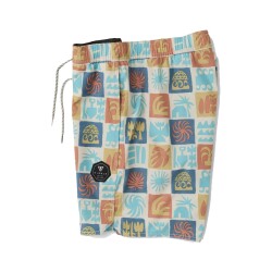 Vissla Seaside 16.5 Ecology Center Boardshort Ecolastic Multi