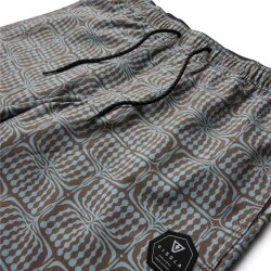 Vissla Seaside 16.5 Croozer Boardshort Ecolastic Dark Earth