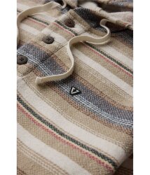 Vissla Descanso Heavy Hooded Popover-Light Khaki