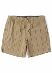 Vissla Rails Cord Eco 18" Elastic Walkshort Light Khaki