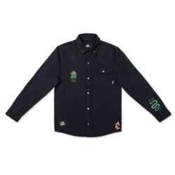 The Dudes European Fantasy Overshirt Chuck Premium Black