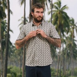 Quiksilver Horizons SS Hemd Bone Horizons
