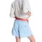 Roxy Lekeito Break Mid Denim Short Light Blue