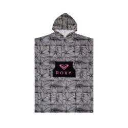 Roxy Poncho Pro Surf Poncho Anthracite Popiscus