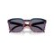 Oakley HSTN SQ Sonnenbrille Folished Black Prizm Grey
