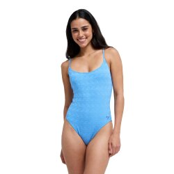 Roxy Swimsuit Paradise Wave Silver Lake Blue