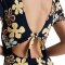 Roxy Swimsuit Sun Babe Anthracite Nostalgic Feels