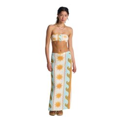 Billabong Call Midi Skirt Salt Crystal