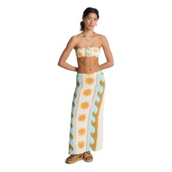 Billabong Call Midi Skirt Salt Crystal