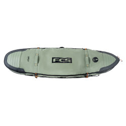 FCS Boardbag Travel 3 Shortboard / Fish Reiseboardbag Alpine