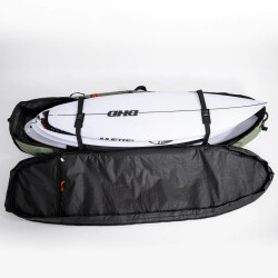 FCS Boardbag Travel 3 Shortboard / Fish Reiseboardbag Alpine