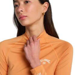 Billabong Lycra Tropical Surf LS Tangerine