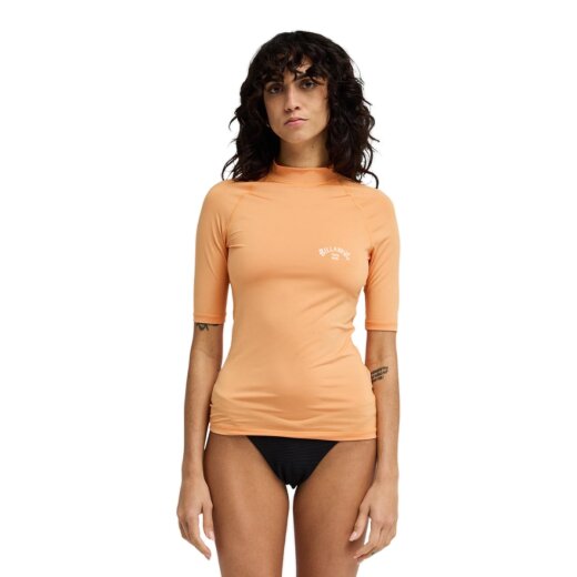 Billabong Lycra Tropical Surf SS Tangerine