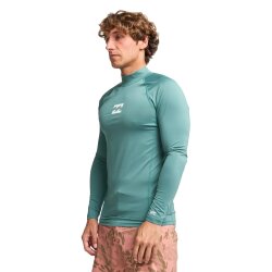 Billabong Waves All Day LS-Langärmliger Rashguard Sea Green