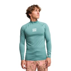 Billabong Waves All Day LS-Langärmliger Rashguard Sea Green