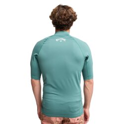 Billabong Waves All Day SS  Rashguard Sea Green