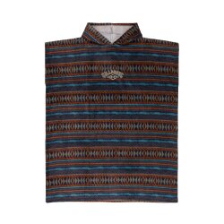 Billabong Poncho Mens Hooded Towel  Charcoal Grey