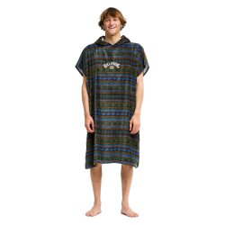 Billabong Poncho Mens Hooded Towel  Raven