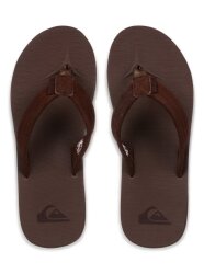 Quiksilver Carver Suede Recycled Zehentrenner Brown 2