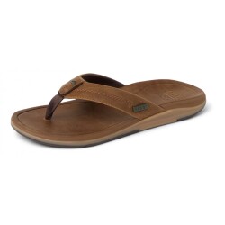 reef Leather Offshore Leder Zehentrenner Bronze / Brown