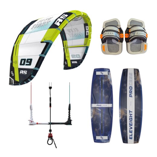 Eleveight RS V10 - Process V10 - Vary Bar V5+  Kite Freeride Package Deal