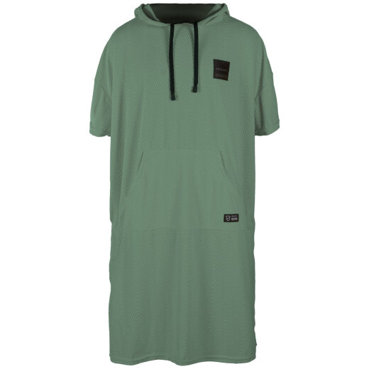 Prolimit Short Sleeve Poncho Waves Dark Green