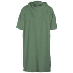 Prolimit Short Sleeve Poncho Waves Dark Green