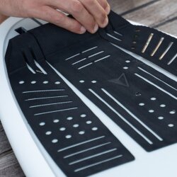 ROAM Footpad Deck Lite Traction Pad 3 tlg Schwarz